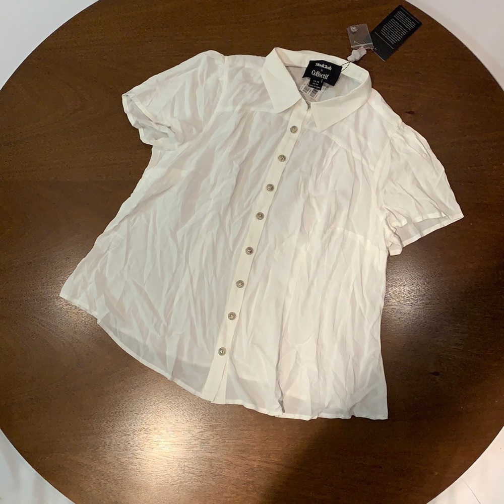 White Button Down Shirt
